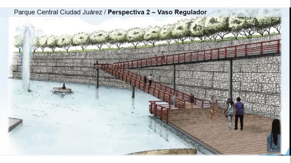 La modernización del Parque Central de Ciudad Juárez