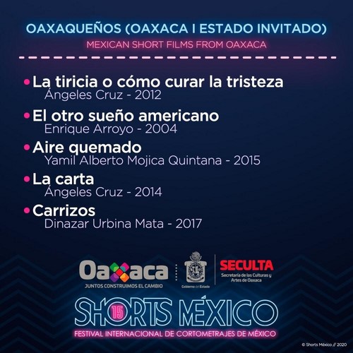 se llevará a cabo del 2 al 9 de septiembre, siendo Oaxaca el estado invitado