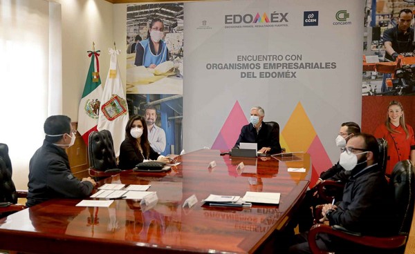 • Tratan temas orientados a la inversión y la economía de la entidad mexiquense.