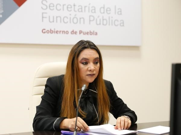 -La secretaria de la Función Pública, Amanda Gómez compareció ante las y los diputados