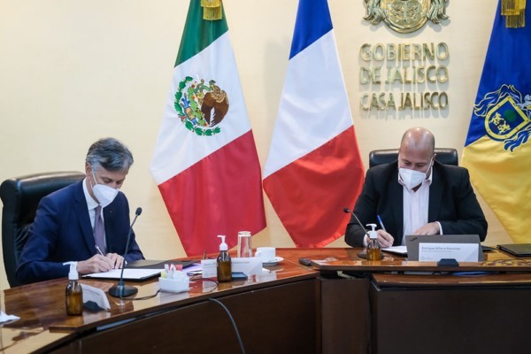 colaboración entre Jalisco y el país europeo, haciendo compromisos tangibles a través de convenios que fueron firmados en educación, cultura y salud, con beneficios mutuos.