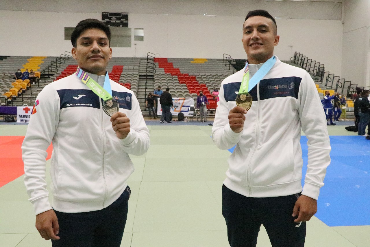 ·         Ulises Méndez y Edward Juárez cierran la cosecha de medallas para el judo y por cuarto día consecutivo caen metales dorados para Oaxaca
