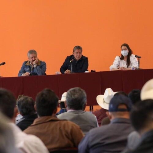 “Tengo la ilusión y el anhelo de que Zacatecas sea un polo de desarrollo a través de la agricultura y la ganadería”, expresó