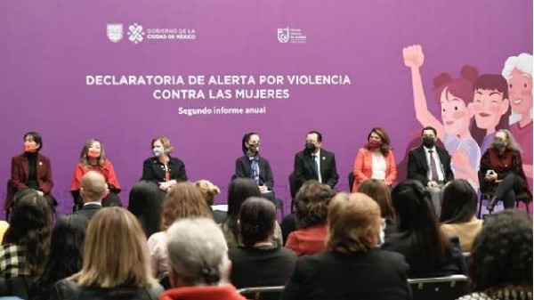 El Gobierno de la Ciudad de México presentó los avances a 2 años de la implementación de la Alerta por Violencia contra las Mujeres en la capital del país.