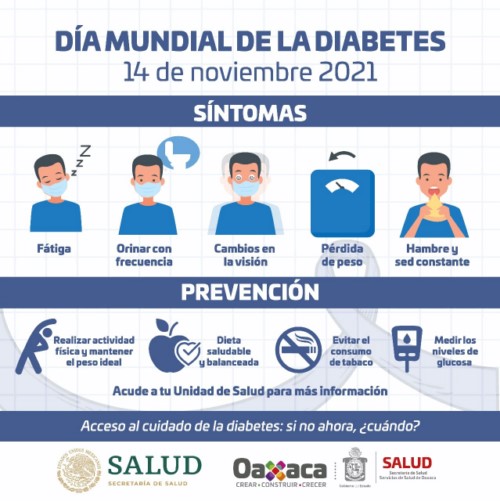 ·         14 de noviembre, Día Mundial de la Diabetes