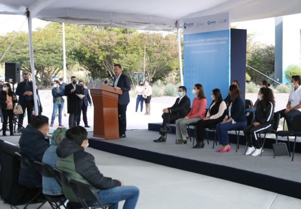 una inversión de nueve millones de pesos en esfuerzo conjunto con el municipio de Querétaro.