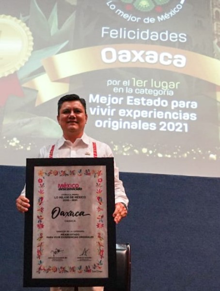        La revista México Desconocido otorgó el reconocimiento a la entidad en el Tianguis Turístico de Mérida 2021