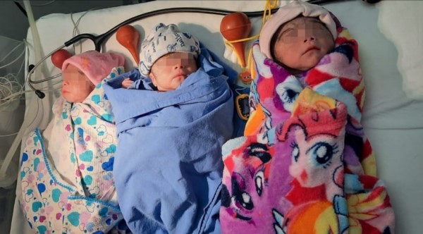 Las bebés que nacieron en las primeras horas de este 18 de noviembre, se encuentran estables y recibiendo atención especializada