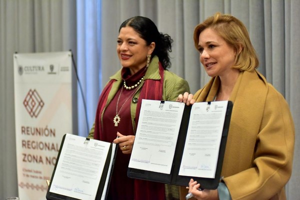 Firman Gobierno Estatal y Gobierno Federal convenio para impulsar la cultura chihuahuense