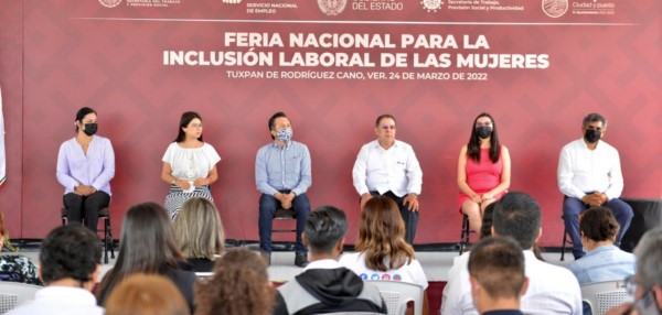 *Inaugura Cuitláhuac García la Feria Nacional para la Inclusión Laboral de las Mujeres