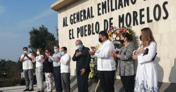 Conmemora Poder Ejecutivo CIII Aniversario Luctuoso de Emiliano Zapata Salazar