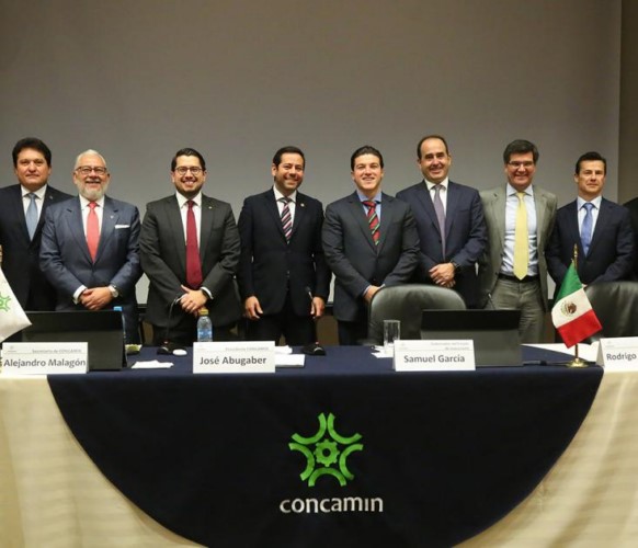 -Presenta Mandatario Plan Estatal Económico “Así Asciende Nuevo León” a integrantes de Concamin.