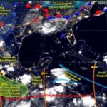 ·        Se mantienen el monitoreo de un tren de ondas tropicales sobre el Caribe