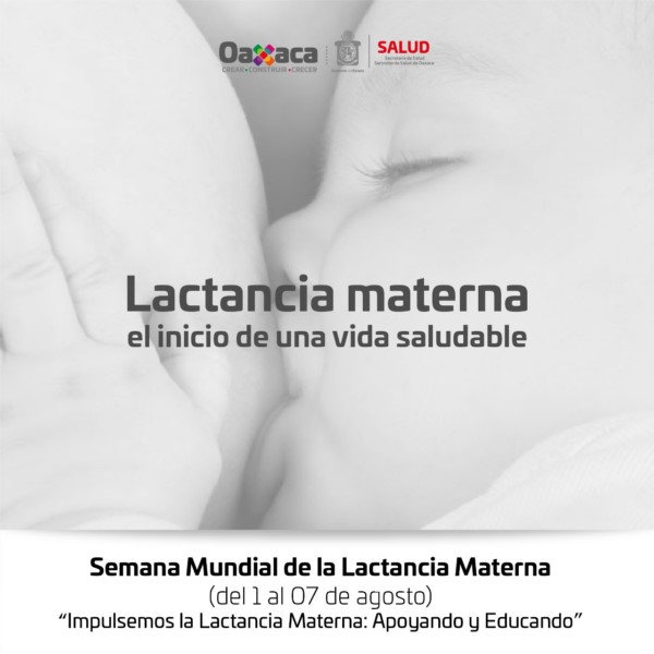   Conmemoran Semana Mundial de la Lactancia Materna