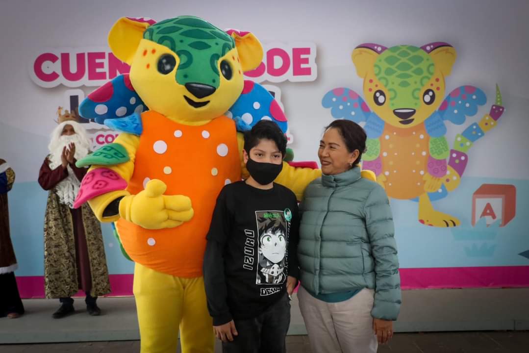 la mascota oficial representará al organismo de asistencia social y estará presente en los eventos oficiales
