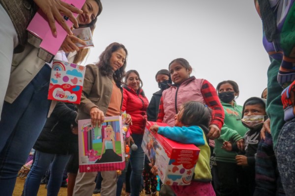 18 mil juguetes recabados durante la colecta “Tangu Yú” se entregan en las ocho regiones del estado