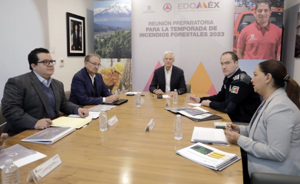 coordinan acciones para evitar y combatir incendios.