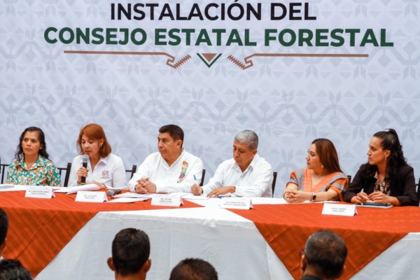 instaló, después de siete años, el Consejo Estatal Forestal de Oaxaca