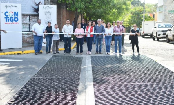 inaugura colector pluvial en V. Carranza