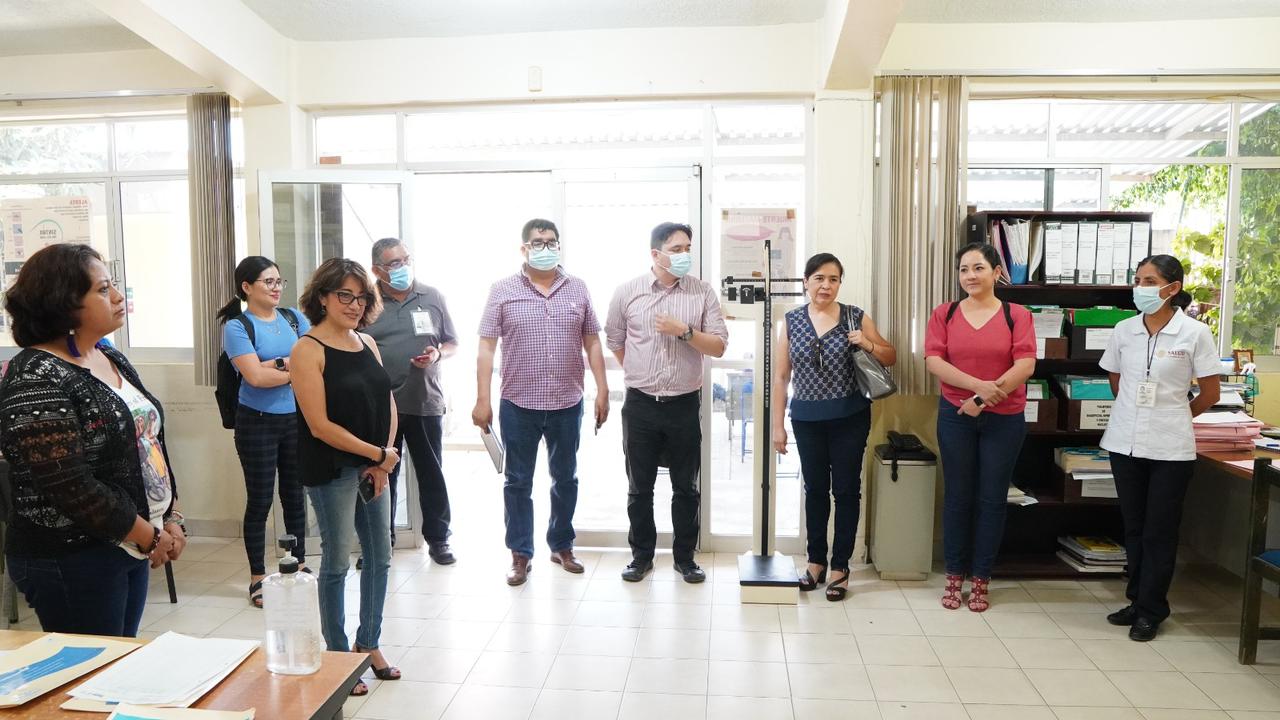 La funcionaria constató la operatividad de las instalaciones,