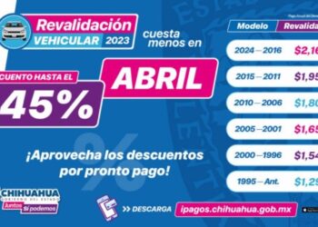 Inicia último mes de descuentos en revalidación vehicular