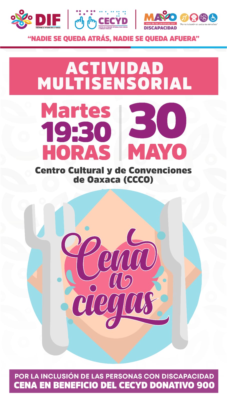 pueden adquirir sus boletos en las oficinas de la Dirección de Operación de Bienestar