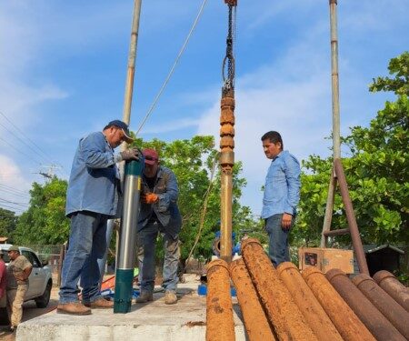 ·         Realiza Ceabien la sustitución de equipo de bombeo en pozo