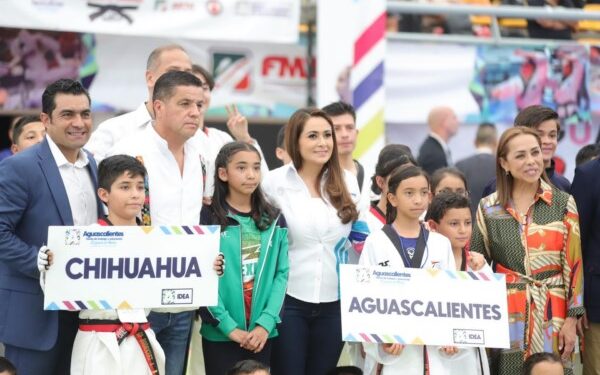 INAUGURA TERE JIMÉNEZ COPA NACIONAL DE TAEKWONDO EN AGUASCALIENTES