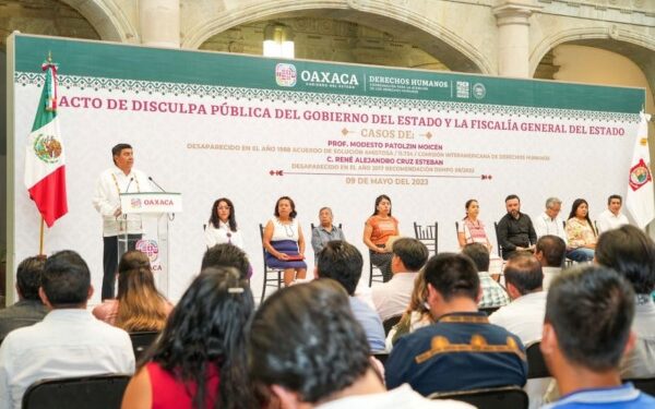 , la desaparición forzada o actitudes autoritarias hacia el pueblo de Oaxaca