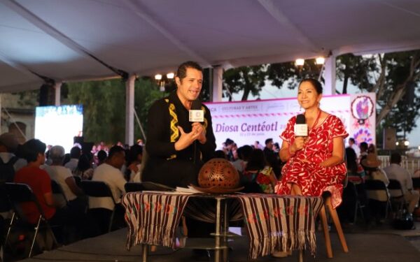 Diosa Centéotl para el disfrute de las y los oaxaqueños,