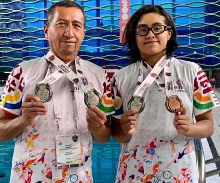 más galardonadas de los Nacionales Conade 2023, al obtenersu quinta medalla de oro