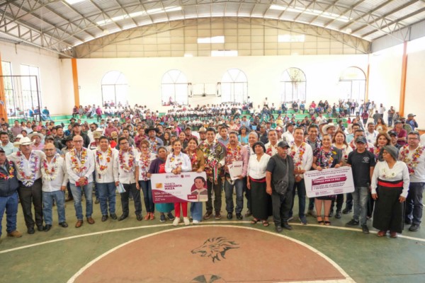 inversión global de 32 millones de pesos para Santa María Peñoles,