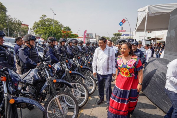 se benefician con patrullas nuevas y equipadas