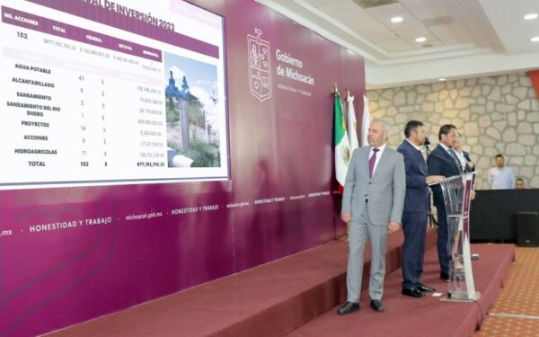 Como parte del programa anual de inversión de infraestructura hidráulica