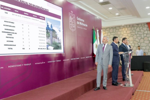 Como parte del programa anual de inversión de infraestructura hidráulica