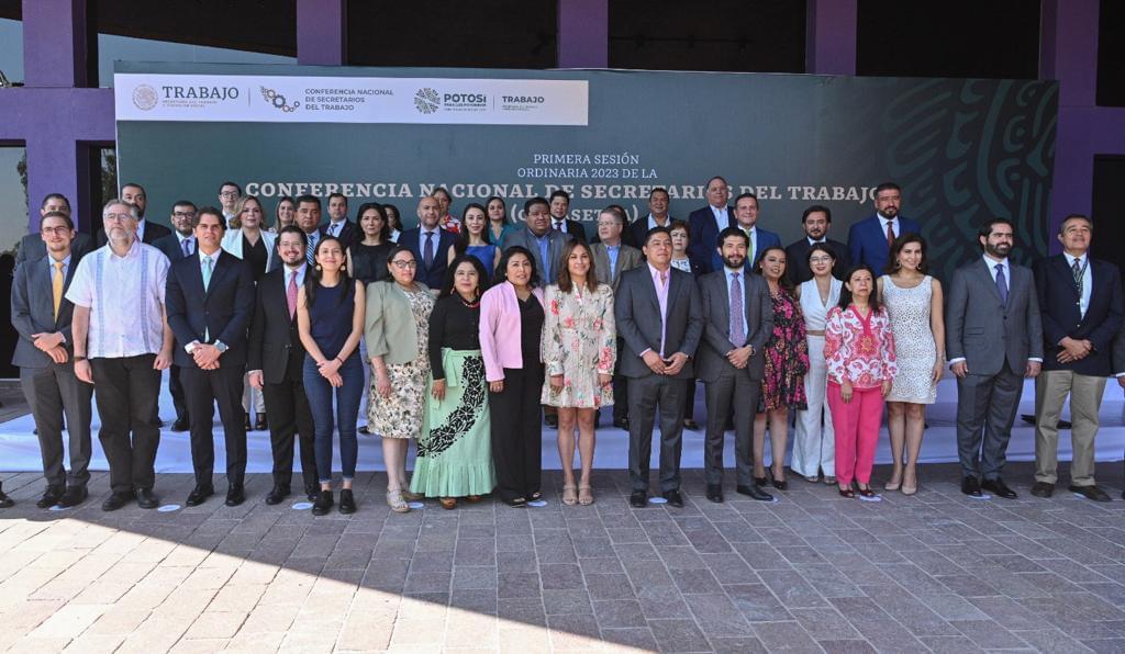 política laboral del estado participa en la Conferencia Nacional de Secretarios del Trabajo