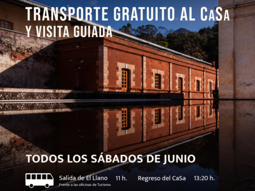 autobús es el parque El Llano, frente a las oficinas de la Sectur; la salida es a las 11:00 horas