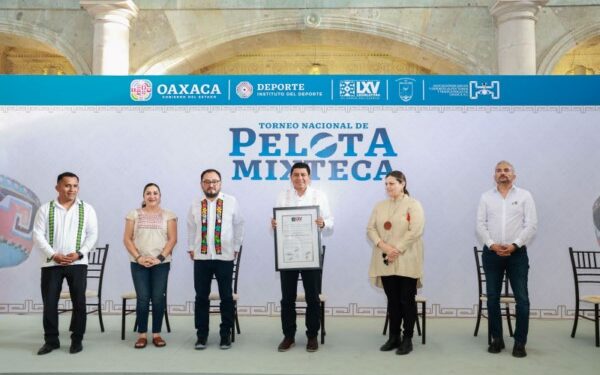 su compromiso con el deporte oaxaqueño, particularmente con quienes practican juegos autóctonos