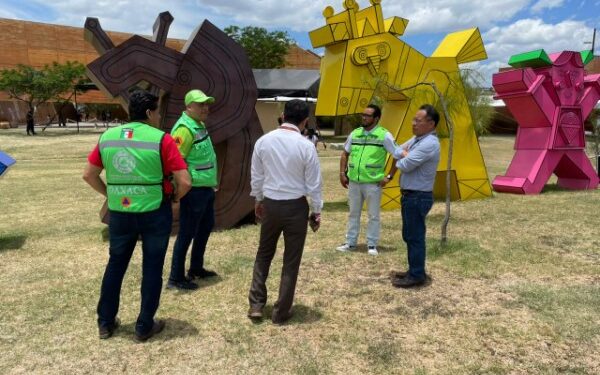 Coordinación Estatal de Protección Civil activa protocolo de seguridad y mantiene presencia en la Feria Internacional del Mezcal 2023