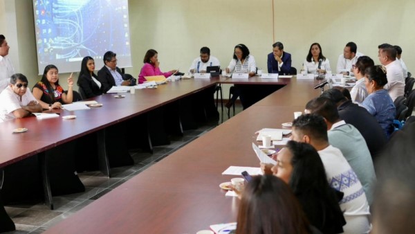 mesa de trabajo realizada en el Congreso del Estado para el seguimiento e integración de la iniciativa de ley