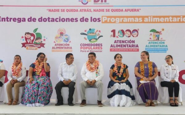 dieron el banderazo de inicio de la entrega de dotaciones de los programas alimentarios