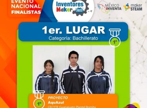presentaron el proyecto “AquAzul”, el cual brinda una solución al uso del agua,