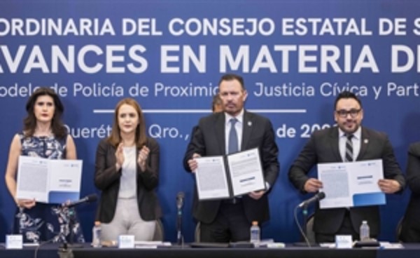 la fuerza de las Instituciones de Seguridad del Estado de Querétaro, derivado del buen desempeño.