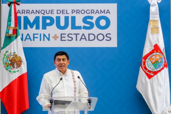 banderazo de inicio del programa Impulso Nafin + Estados Oaxaca