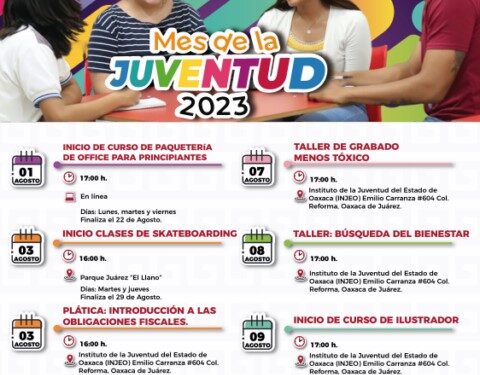 para promover la participación activa de las juventudes oaxaqueñas