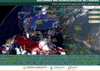 traerá lluvias de intensidad variable