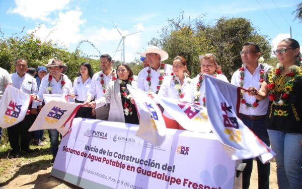 Con sistema de agua potable, Gobierno Estatal eleva calidad de vida en Cañada Morelos