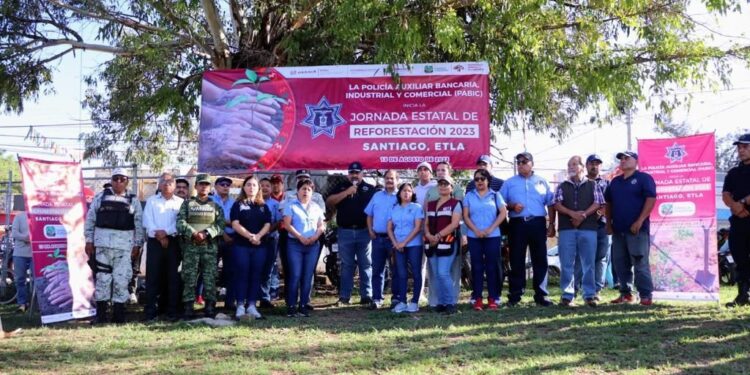 Encabeza PABIC la Primera Jornada Estatal de Reforestación 2023