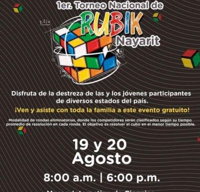 la comunidad “Team Nayarit”, avalado por la Asociación Mundial del Cubo