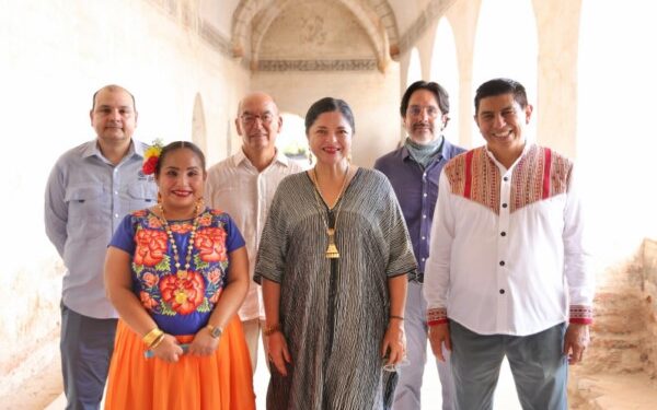 restauración del antiguo convento dominico del siglo XVI Rey Cosijopi